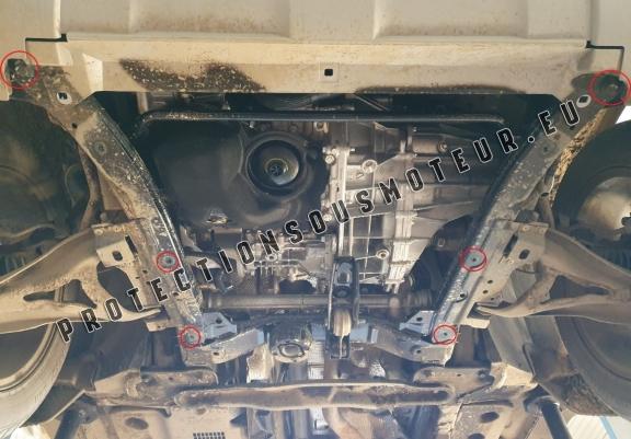 Cache sous moteur et de la boîte de vitesse en aluminium Dacia Duster