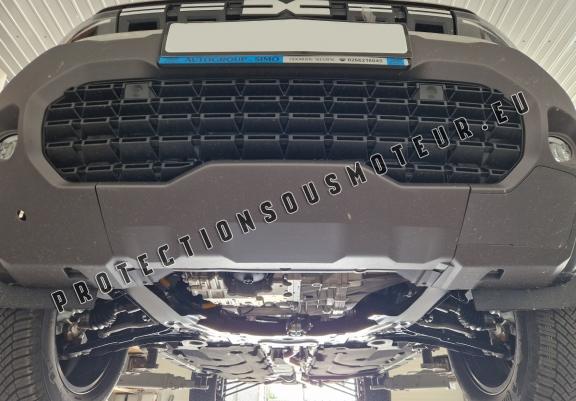 Cache sous moteur et de la boîte de vitesse en aluminium Dacia Duster- 4x4