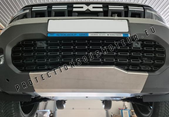 Cache sous moteur et de la boîte de vitesse en aluminium Dacia Duster- 4x4