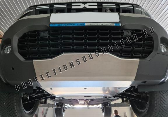 Cache sous moteur et de la boîte de vitesse en aluminium Dacia Duster- 4x4