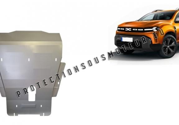 Cache sous moteur et de la boîte de vitesse en aluminium Dacia Duster- 4x4