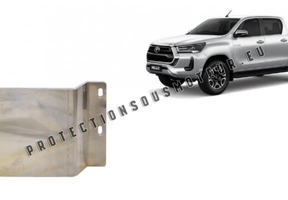 Cache de protection capteurs DPF Toyota Hilux - Aluminium