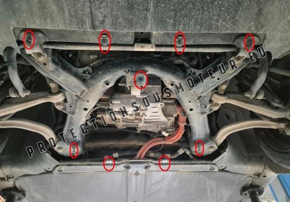 Cacher sous moteur avant pour Tesla Model Y AWD