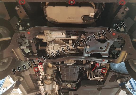 Cache sous moteur et de la boîte de vitesse Mercedes Vito W447