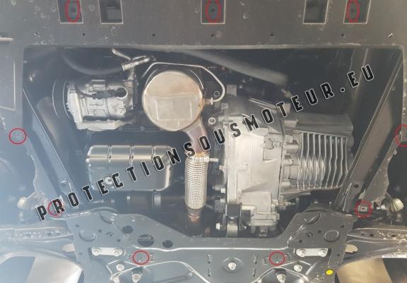 Cache sous moteur et de la boîte de vitesse Fiat Doblo