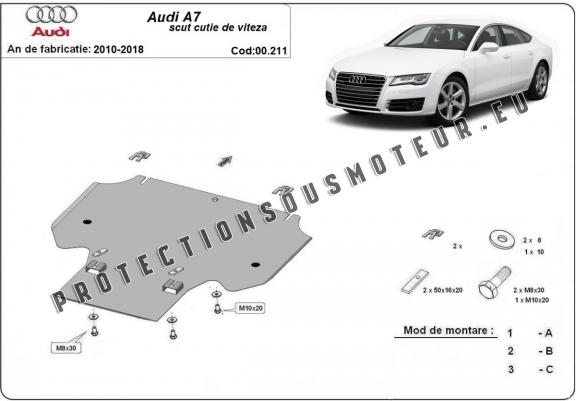 Cache de protection de la boîte de vitesse Audi A7