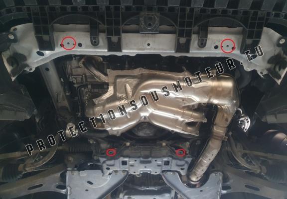 Cache sous moteur et de la radiateur Subaru Forester 5 Hybrid