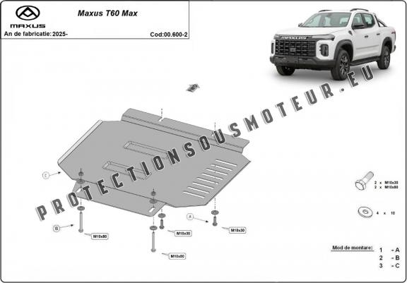 Cache de protection de transfert Maxus T60 Max