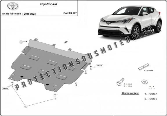 Cache sous moteur et de la boîte de vitesse Toyota C-HR