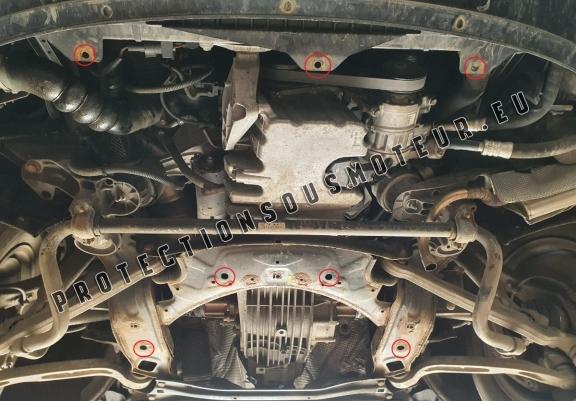 Cache sous moteur et de la boîte de vitesse Audi A6 avec laterale