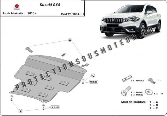 Aluminium cache sous moteur et de la boîte de vitesse Suzuki SX4