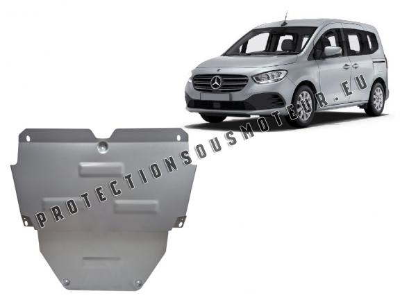 Cache sous moteur et de la boîte de vitesse en aluminium Mercedes EQT