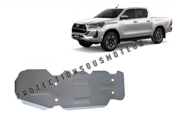 Cache de protection de réservoir Toyota Hilux Invincible- Aluminium