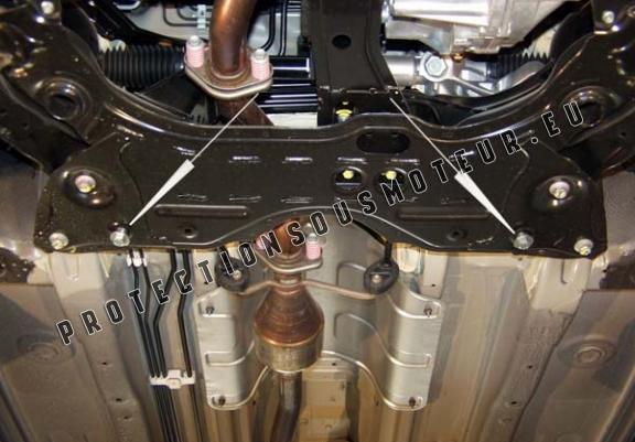 Cache sous moteur et de la boîte de vitesse Fiat Sedici