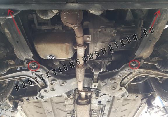 Cache sous moteur et de la boîte de vitesse Fiat 500 S