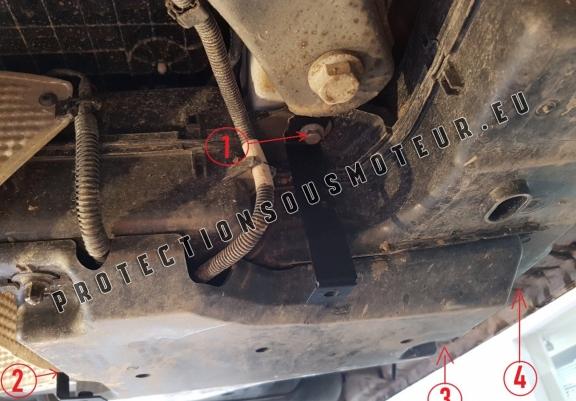 Cache de protection réservoir AdBlue Man TGE / 18 L