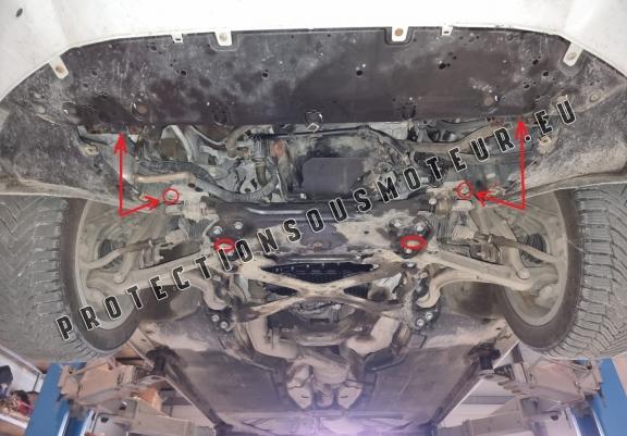 Cache sous moteur et de la radiateur Audi A4 B9