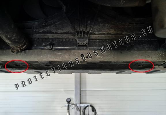 Cache sous moteur et de la boîte de vitesse Mitsubishi Outlander