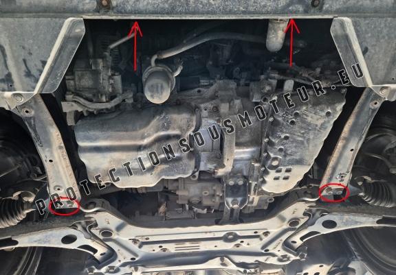 Cache sous moteur et de la boîte de vitesse Mitsubishi Outlander