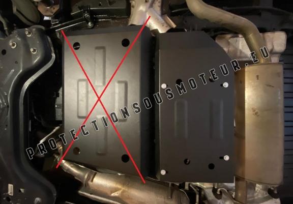Cache de protection réservoir AdBlue Fiat Ducato