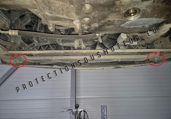 Cache sous moteur et de la boîte de vitesse Renault Laguna 2