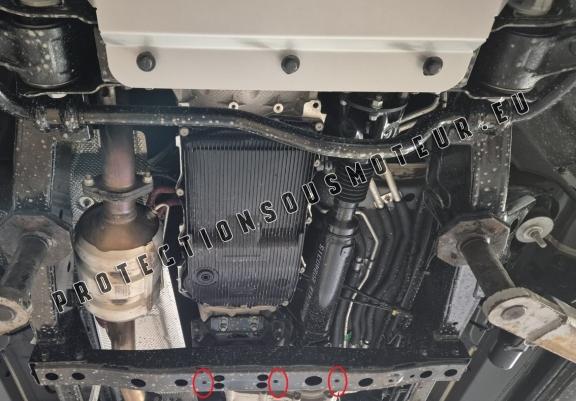 Cache de protection en aluminium de la boîte de vitesse Baic Beijing BJ60
