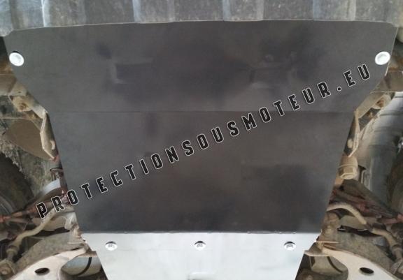 Cache sous moteur et de la radiateur Nissan Navara D22