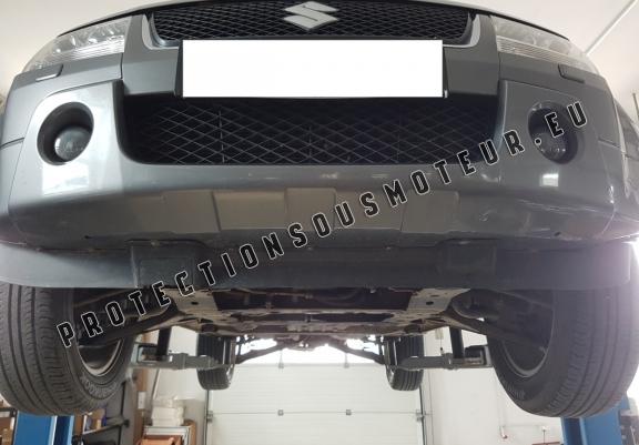 Cache sous moteur et de la radiateur en aluminium Grand Vitara 2