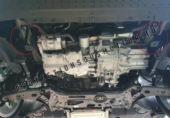 Cache sous moteur et de la boîte de vitesse VW Golf 8