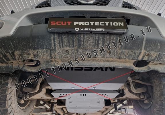 Cache de protection aluminium de la boîte de vitesse Nissan Navara