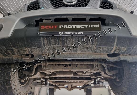 Cache de protection aluminium de la boîte de vitesse Nissan Navara