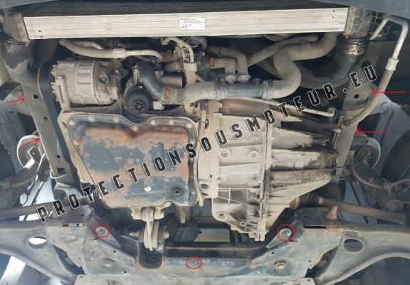 Cache sous moteur et de la boîte de vitesse Opel Movano B 